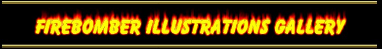 Firebomber Illustrations Title