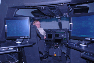 Tour of MV-22 Osprey Simulator at MCAS Miramar